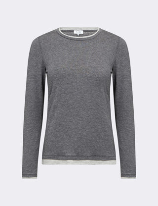 LR-JOSEPHINE 5 T-shirt Mørk grå