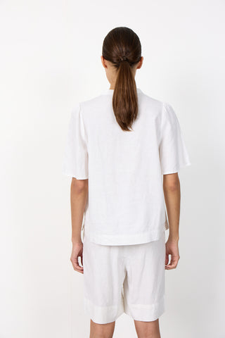 LR-NAJA 32 Bluse Hvid