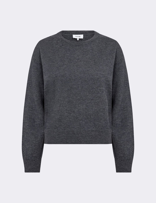 LR-ISMAILA 24 Pullover Mørk grå