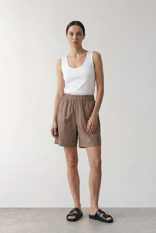LR-ROSE 3 Shorts Brun