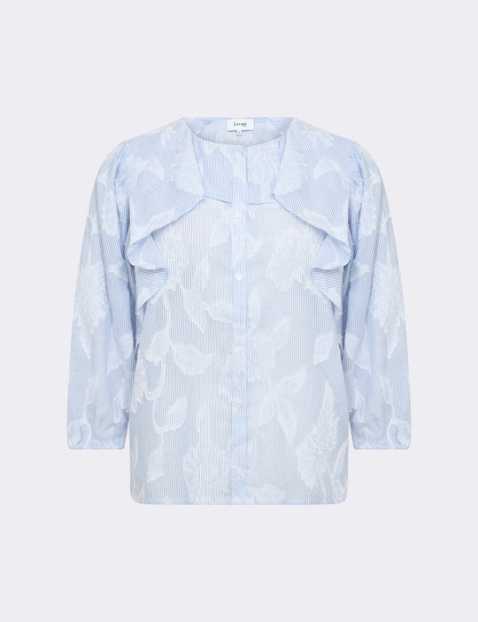 LR-LISA 4 Skjorte Lyseblå