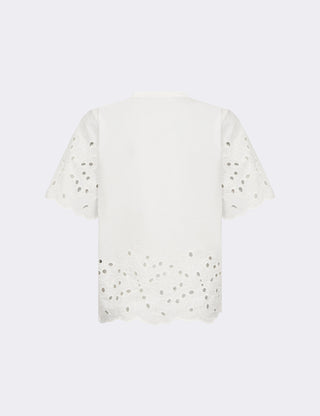 LR-GROLET 8 Skjorte Off white