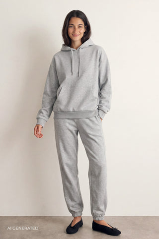 LR-NUKA 21 Sweatshirt Lys grå