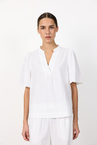 LR-NAJA 32 Bluse Hvid