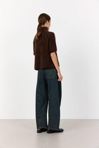 LR-NOREEN 6 Pullover Mørk brun