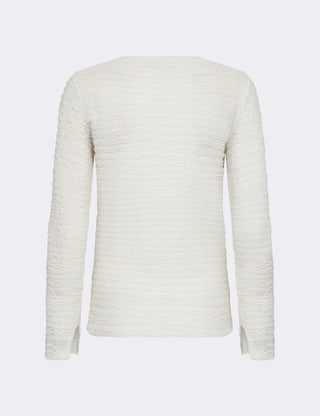 LR-KALLE 1 Bluse Off white