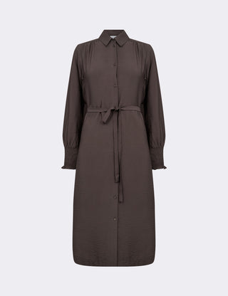 LR-NIKKI 2 Kjole Mørk brun