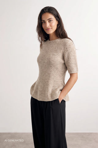 LR-TRULY 1 Pullover Sand
