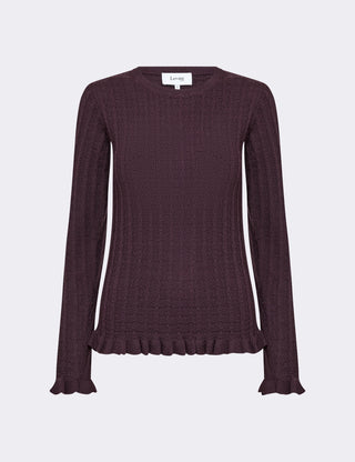 LR-ISMAILA 13 Pullover Bordeaux