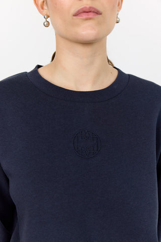 LR-NUKA 13 Sweatshirt Mørk blå