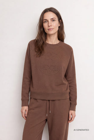 LR-NUKA 11 Sweatshirt Brun