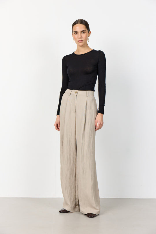 LR-POLKA 2 Bukser Lys sand