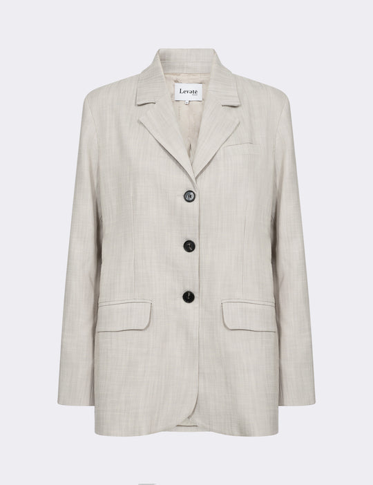 LR-KANYA 1 Blazer Lys sand