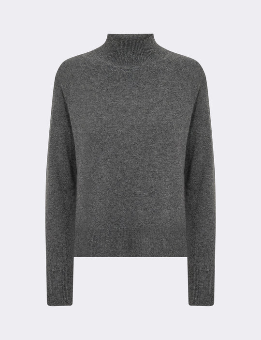 LR-ELOISE 6 Pullover Mørk grå