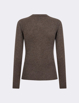 LR-ELOISE 21 Cardigan Mørk brun