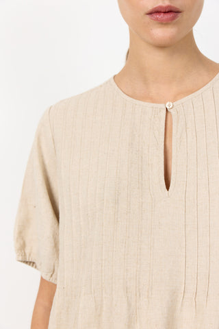 LR-NAJA 54 Bluse Lys sand