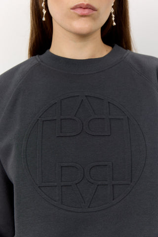 LR-NUKA 11 Sweatshirt Mørk grå