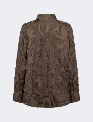 LR-NIKO 2 Skjorte Mørk brun