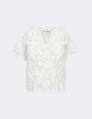 LR-LANE 2 Bluse Off white