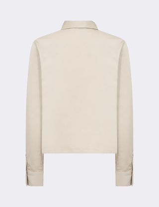 LR-ISLA SOLID 136 Skjorte Lys grå