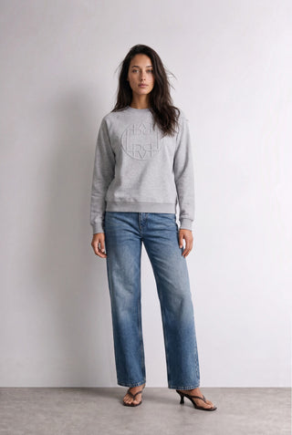 LR-NUKA 11 Sweatshirt Lys grå