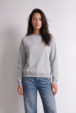 LR-NUKA 11 Sweatshirt Lys grå