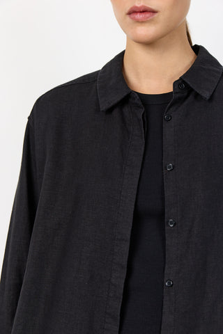 LR-NAJA 20 Skjorte Sort