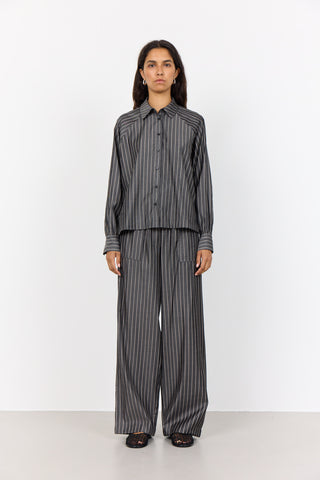 LR-KAYA 1 Skjorte Mørk brun