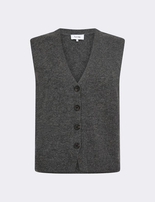 LR-ELOISE 10 Vest Mørk grå