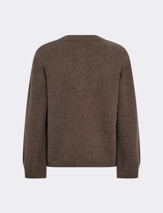 LR-PERLE 9 Cardigan Brun