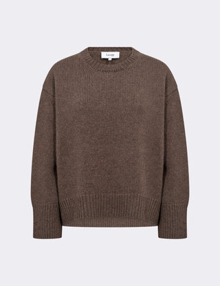 LR-PERLE 1 Pullover Brun