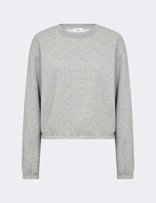 LR-NUKA 13 Sweatshirt Lys grå