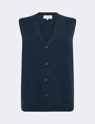 LR-ELOISE 10 Vest Mørk blå