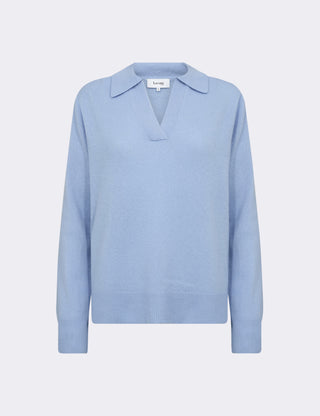 LR-ELOISE 5 Pullover Lyseblå