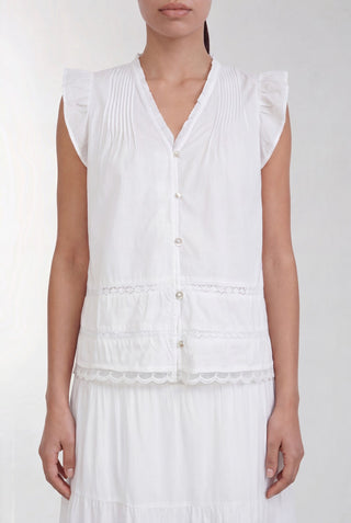 LR-ROSY 2 Bluse Hvid