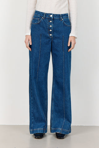 LR-KOSA 6 Jeans Mørk blå