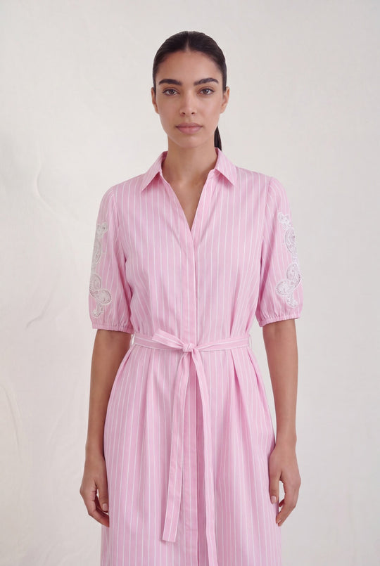 LR-PIPPIN 3 Kjole Lyserød