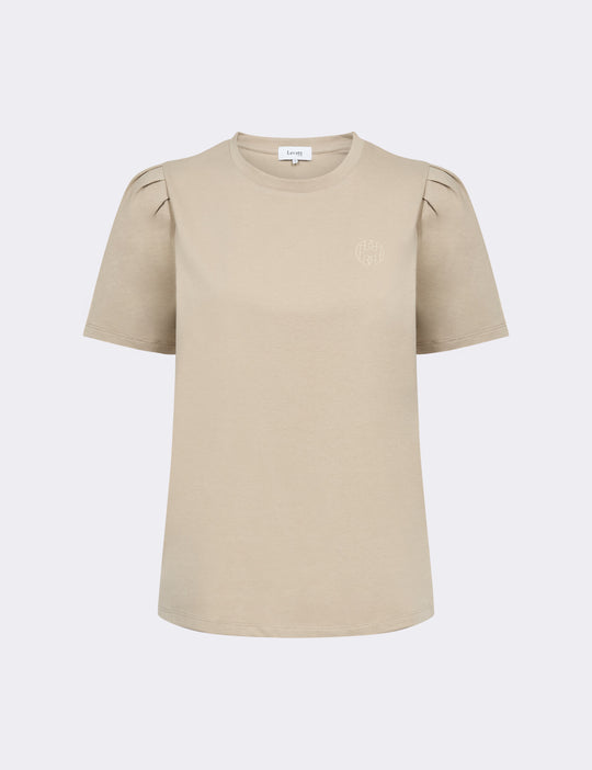 LR-ISOL 1 T-shirt Lys sand