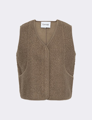 LR-NISSA 1 Vest Lys brun