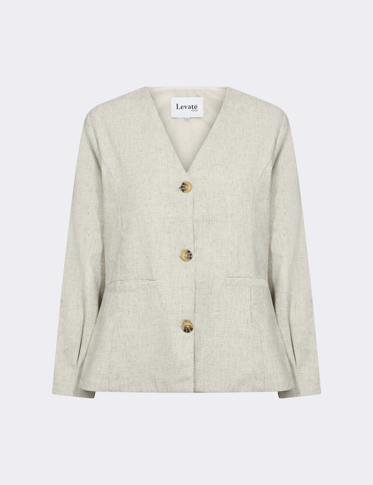 LR-PORTER 3 Blazer Lys sand