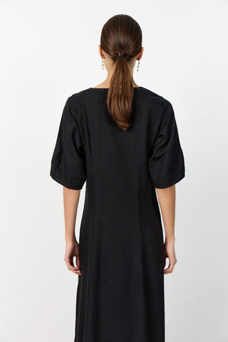 LR-NAJA 52 Kjole Sort