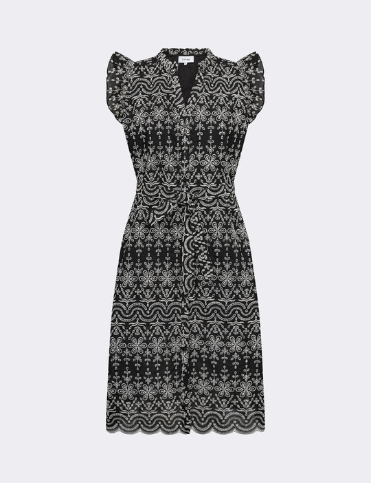 LR-ROSALINA 3 Kjole Sort