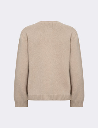 LR-PERLE 9 Cardigan Sand