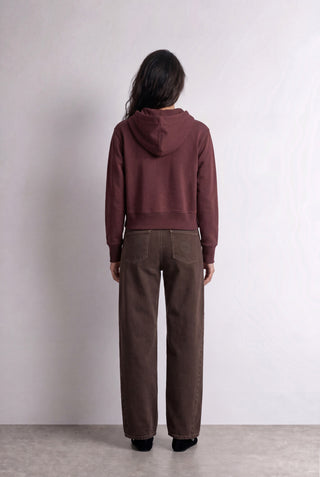 LR-NUKA 9 Sweatshirt Bordeaux