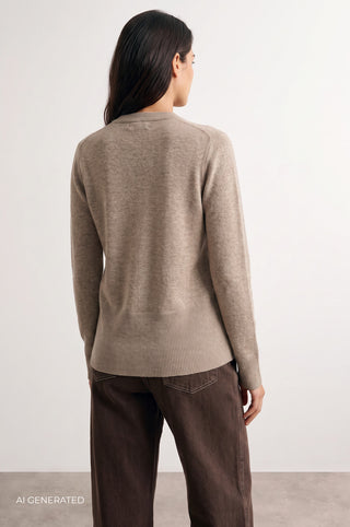 LR-ELOISE 21 Cardigan Sand