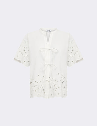 LR-GROLET 8 Skjorte Off white