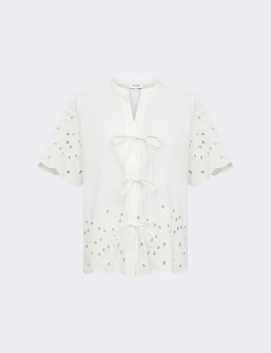 LR-GROLET 8 Skjorte Off white