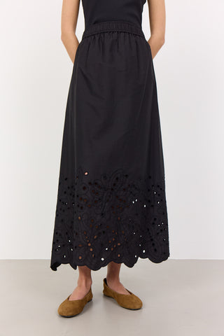 LR-GROLET 5 Nederdel Sort