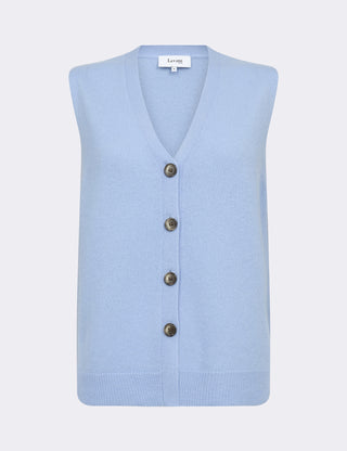 LR-ELOISE 10 Vest Lyseblå