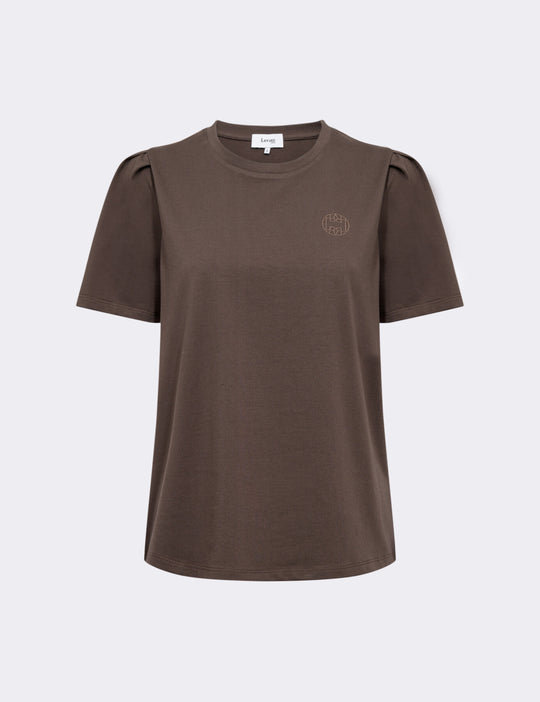 LR-ISOL 1 T-shirt Mørk brun